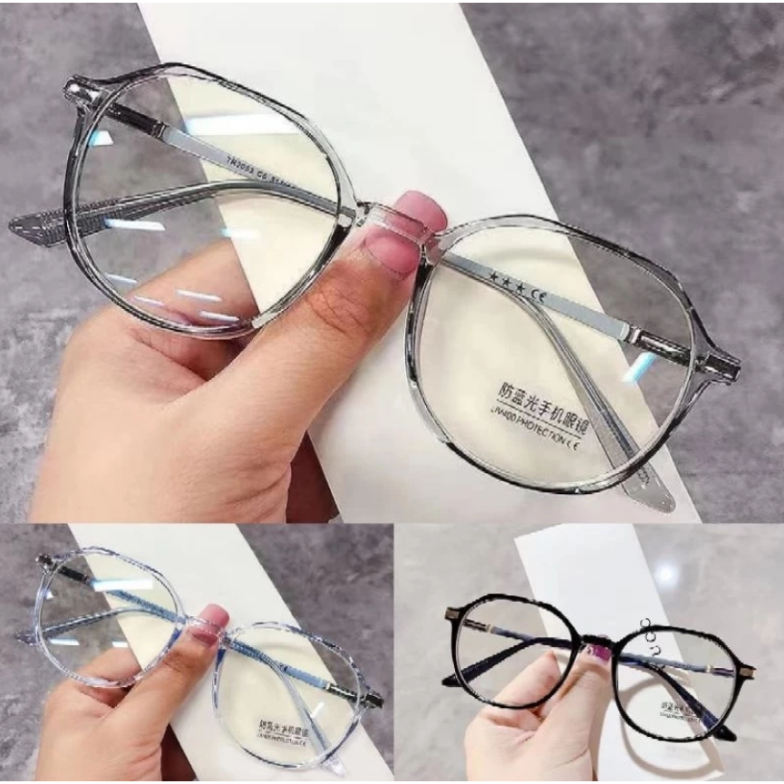 Frame Kacamata Minus Photocromic Blueray Bluecromic Antiradasi Kacamata Wanita Segi 5 terbaru