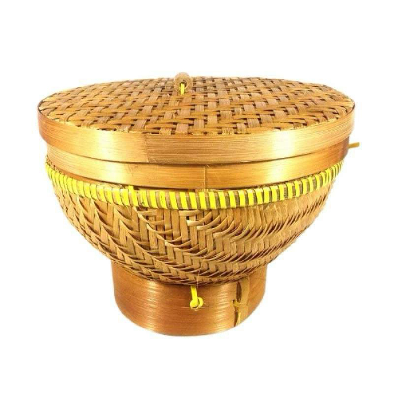 wakul / bakul / ceting tempat nasi bambu Besar
