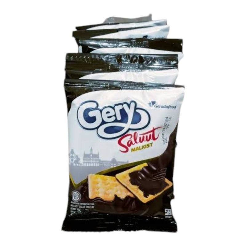 

Gery Saluut Malkist Cokelat Renceng isi 10 pcs