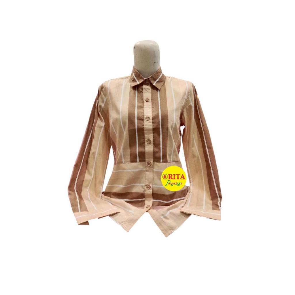 Kemeja Wanita Lengan Panjang MCB Ladies - RITA