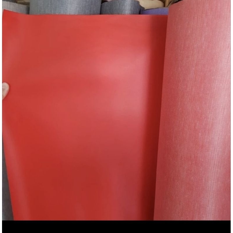 Perlak/Spon Meteran Warna Merah Cabe