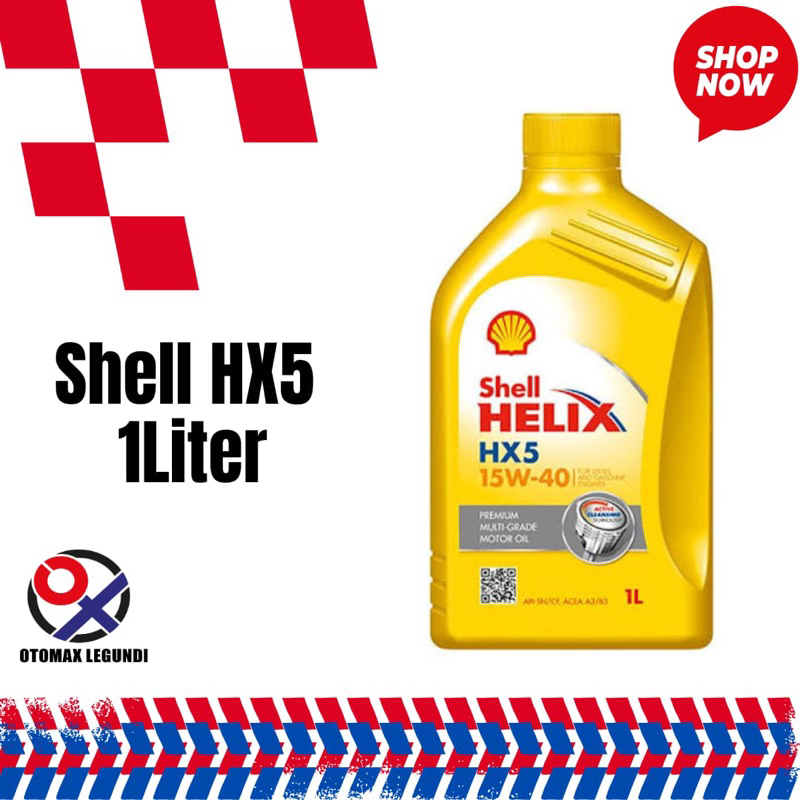 Shell HX5 1 Liter 15W-40 oli mobil