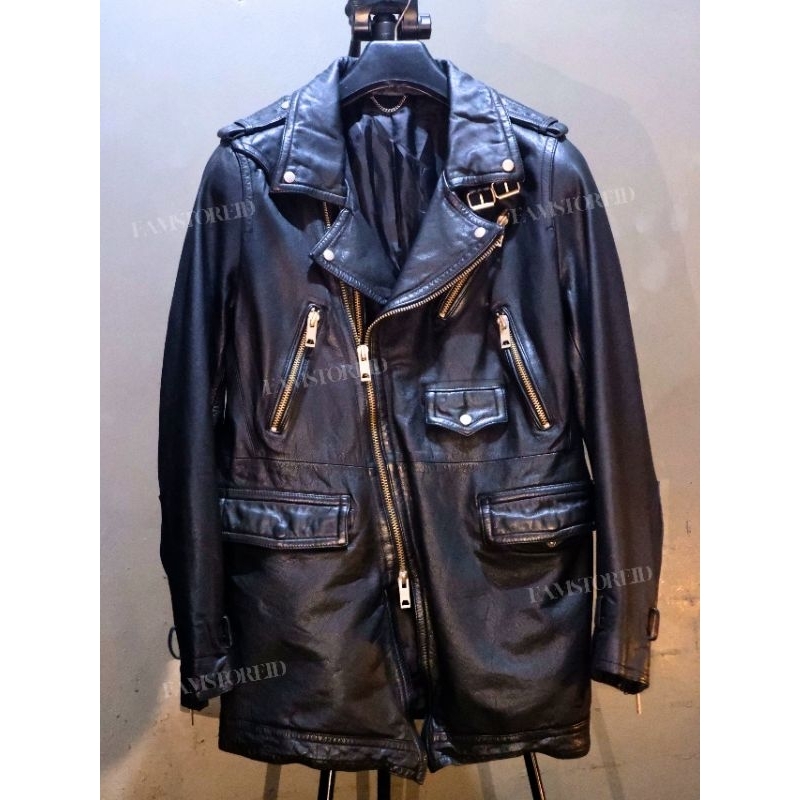 Jaket Kulit Ramones Mafia/Rocker Not Schott/Avirex/RBC/Buco/Aero