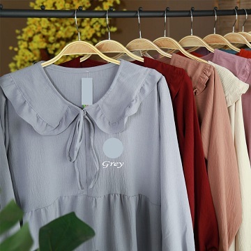 TUNIK AIRFLOW BAHAN CRINKLE PREMIUM terbaru JUMBO CRINKLE / LONG TUNIK IMPORT 2024 / TUNIK CRINKLE P