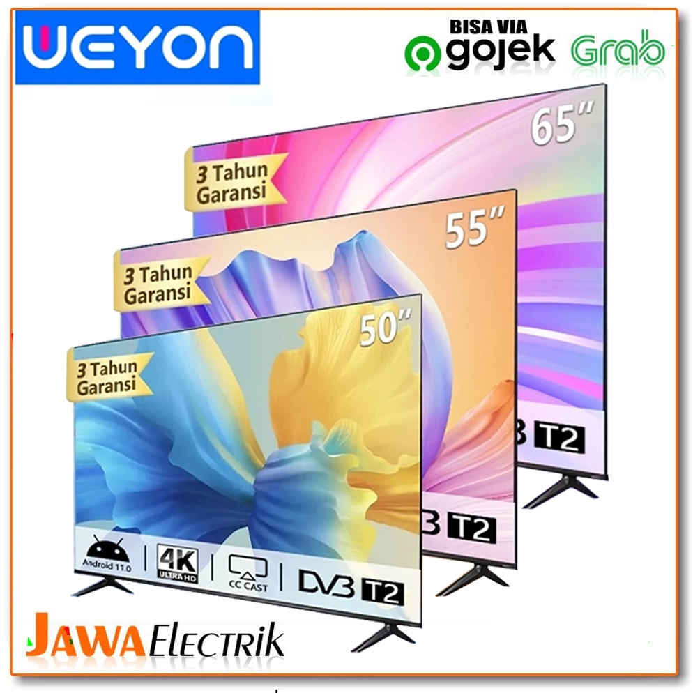 Weyon Animex TV Smart Android 11.0 TV 50/55/65 inch 4K UHD Ready