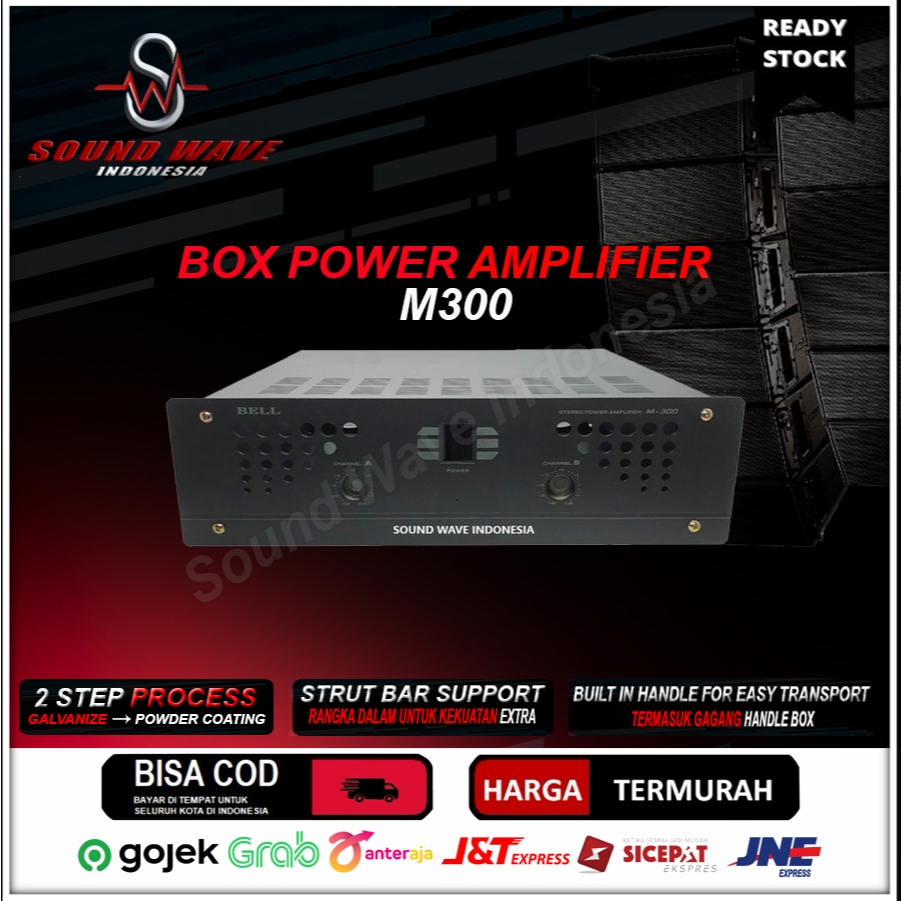 BOX POWER AMPLIFIER BELL M300