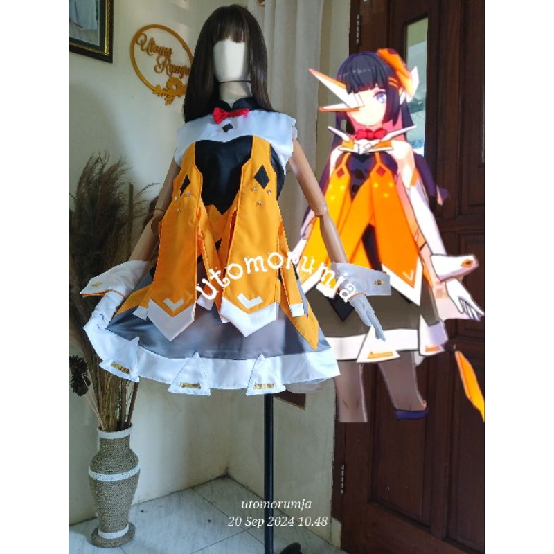 utomorumja kostum cosplay ruby aspirant