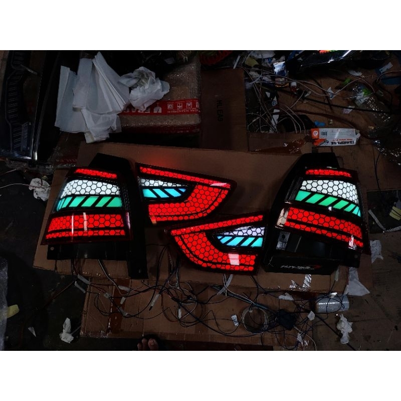 Stoplamp Grand Livina L11 tahun 2014 custom RGB