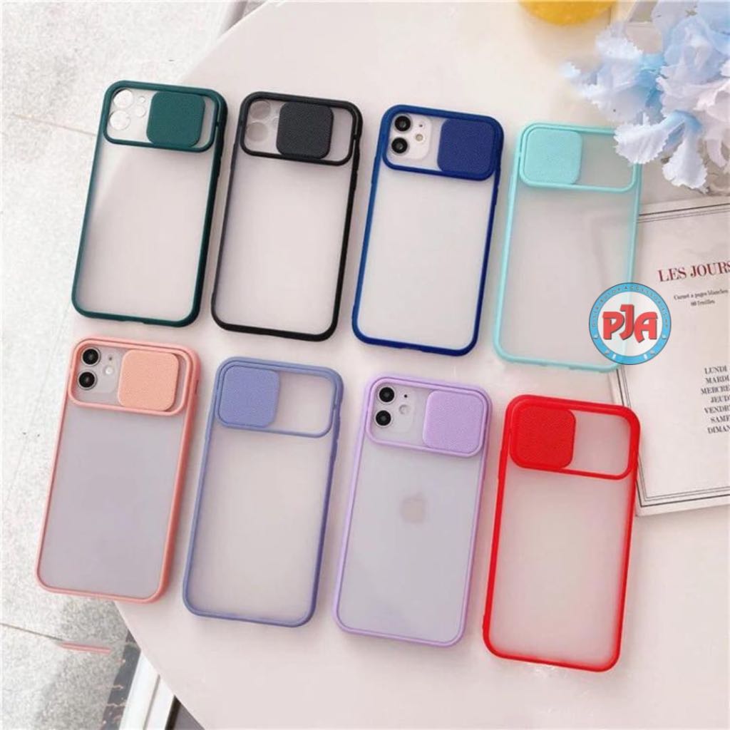 Case Dove Casing Softcase Slide Camera Samsung A12 A22 A32 A01 Core A72 M12 M51 A52