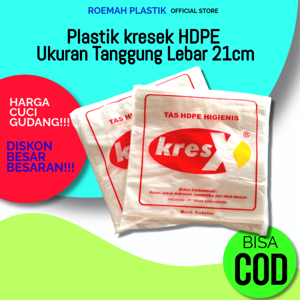 Tas Kantong Plastik Kresek Bening Berkat Hajatan