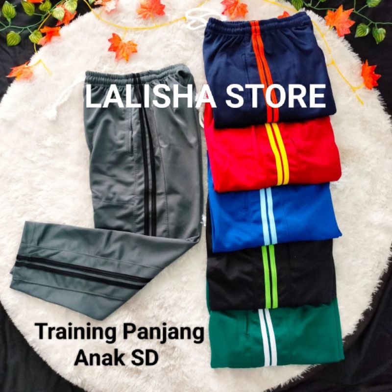 Celana Training Panjang Olahraga Anak SD / Training Panjang Anak SD Murah