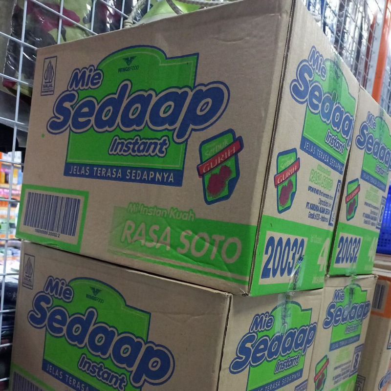 

sedap mie soto 90gr 1 karton