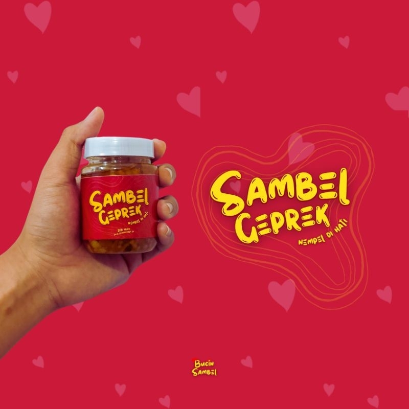 

Bucin Sambel - Sambel Geprek Nempel di Hati