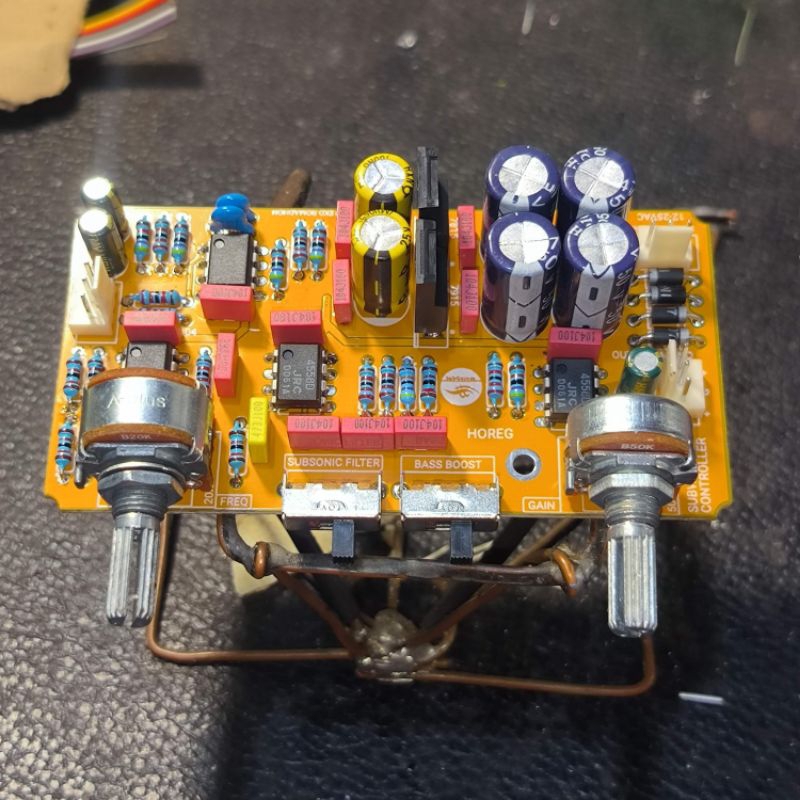 KIT SUBWOOFER CONTROLLER/ FILTER SUBWOOFER HIGH QUALITY 4 iC BALAP