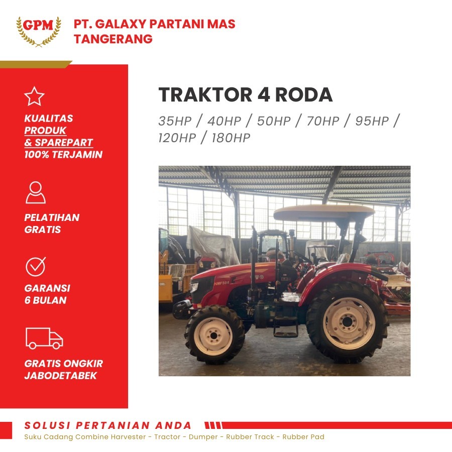 Traktor Roda 4 ( 35HP / 40HP / 50HP / 70HP / 95HP / 120HP / 180HP
