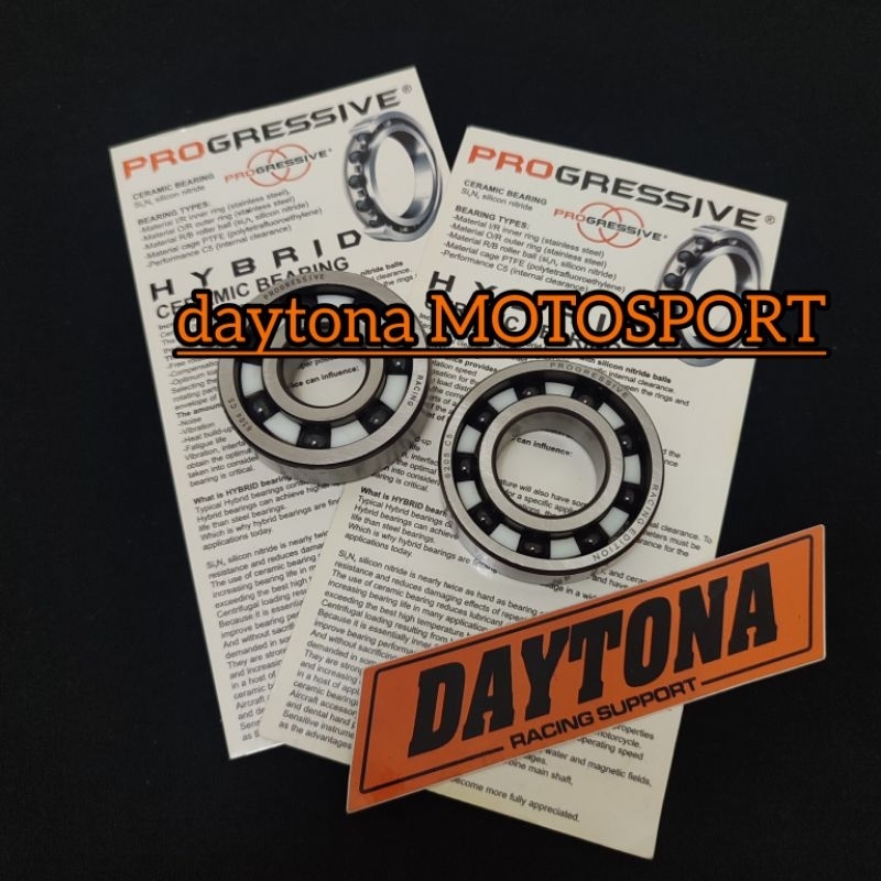 BEARING KRUK AS HIGH SPEED HYBRID CERAMIC BEARING PROGRESSIVE RACING YAMAHA RX-KING