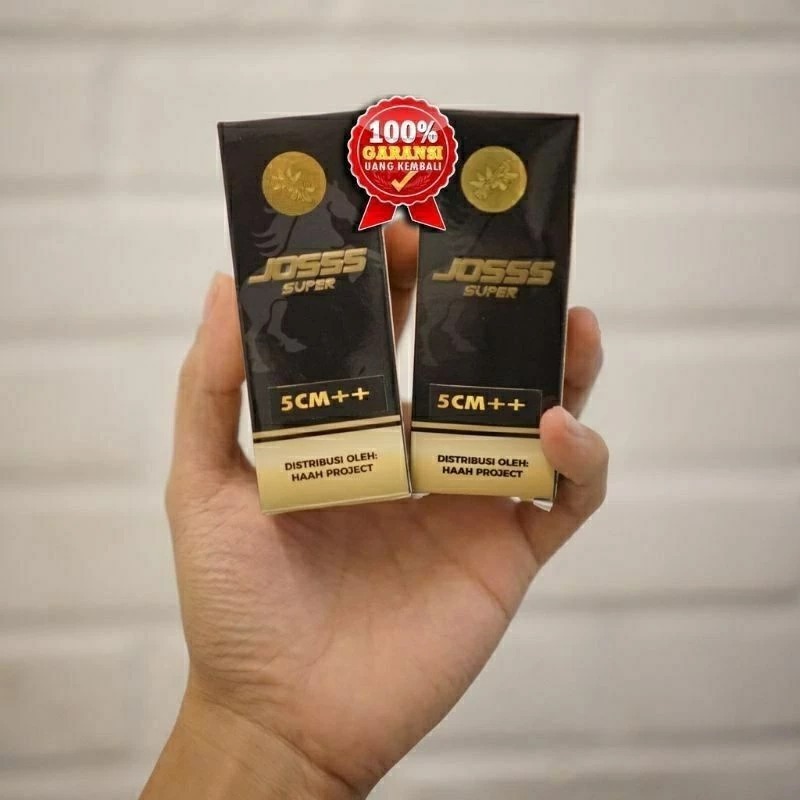 JOSS SUPER PH Asli 100% Original Obat Oles Kelamin Pria Ori Suplemen Penambah Stamina