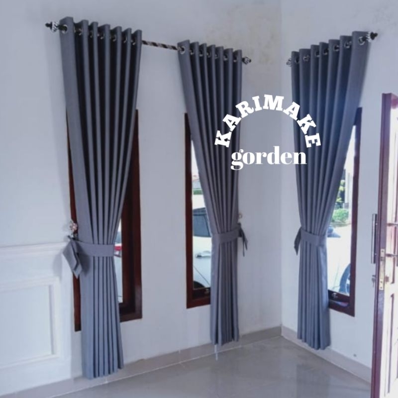 Gorden minimalis modern Gorden pintu dan jendela