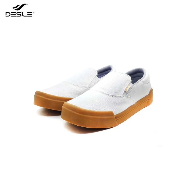 Desle Sepatu slip on Romance Origi Putih