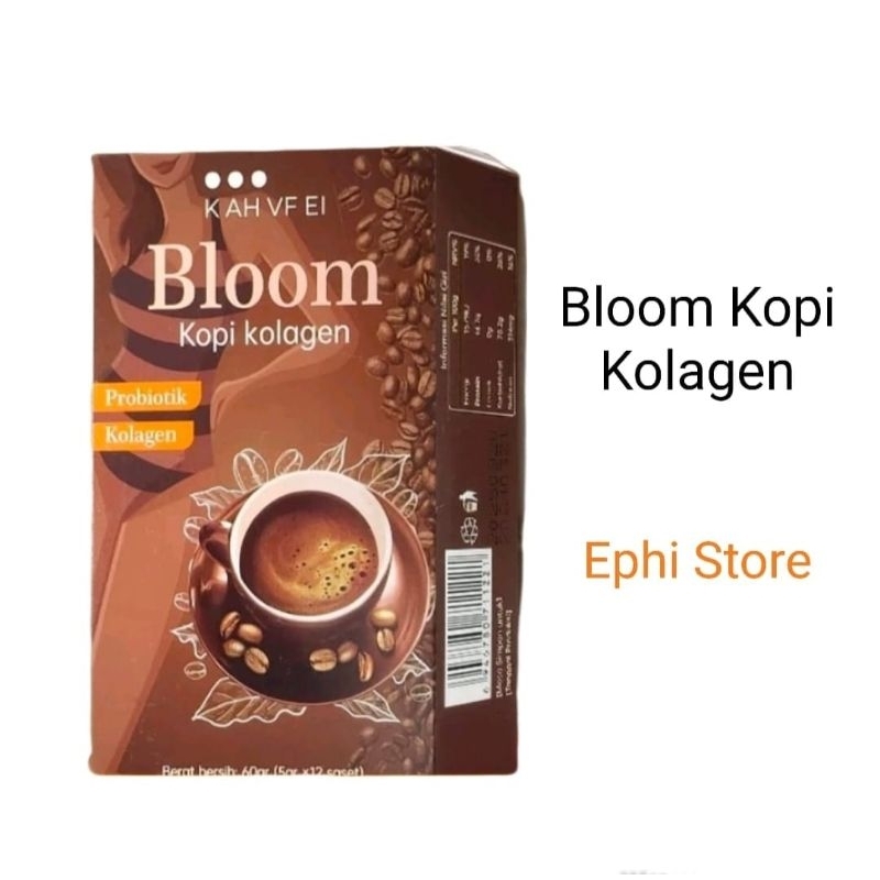 

Bisa Cod !! Kopi Bloom Kolagen Kopi diet isi 12 Saset