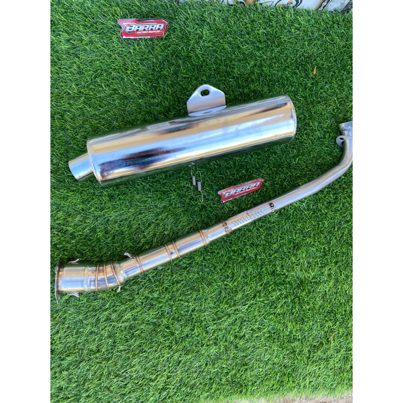 KNALPOT CKD SUARA STANDAR SEPERTI ORI SATRIA FU UNTUK MOTOR SUPRA 125 KHARISMA BLADE ABS REVO SHOGUN