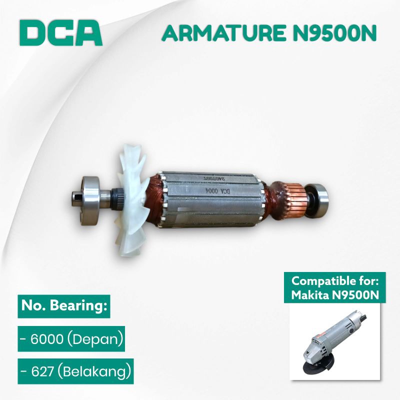 Armature Gerinda Makita N9500N DCA Armature N9500N DCA Angker Gerinda Makita N9500N