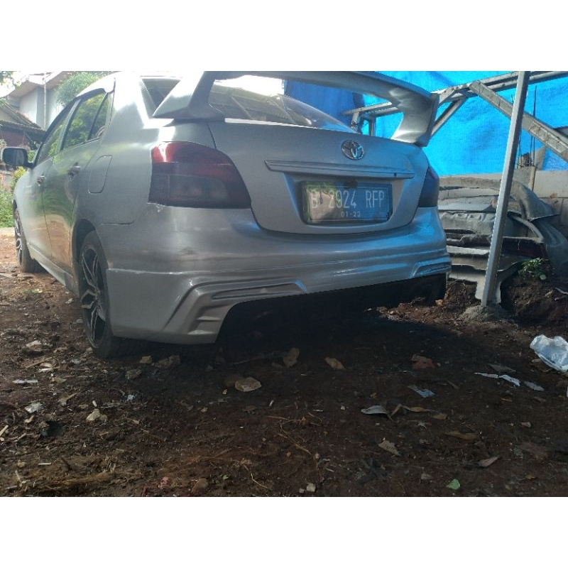 bodykit belakang vios model drive 68