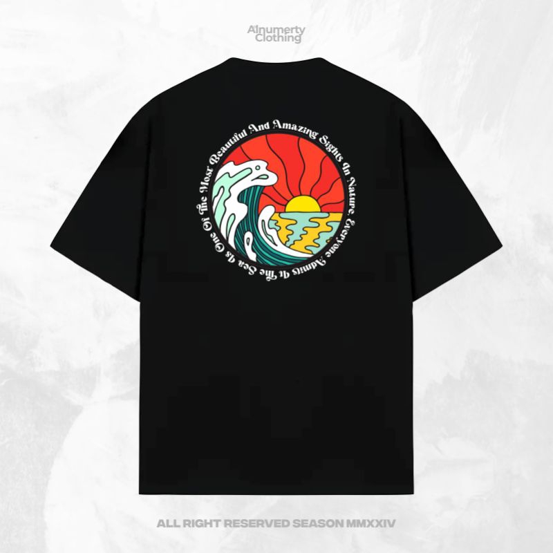 T-SHIRT ALNUMERTY MOST BEAUTIFUL / PAKAIAN COWO CEWE / KAOS DISTRO / ATASAN PRIA WANITA CASUAL / OUT
