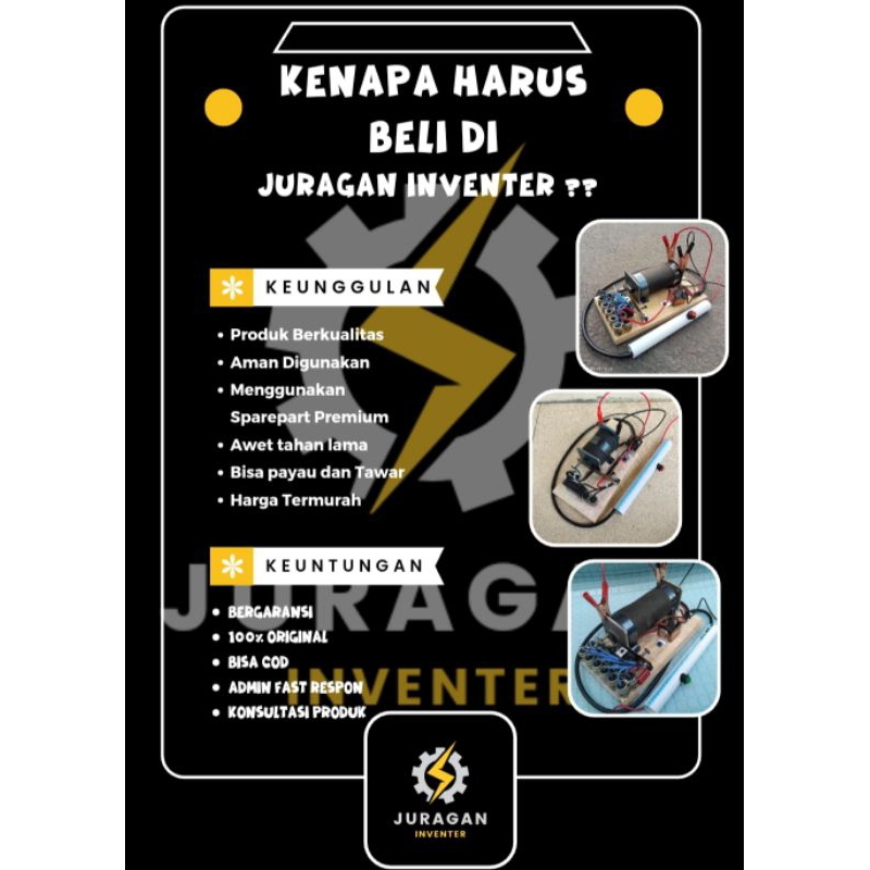 Inverter Platina 1000Watt full kondensor inverter platina