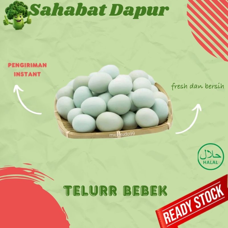 

Telur bebek - Sahabat dapur Delivery