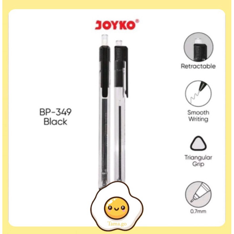 

Pulpen Joyko BP-349 Vokus Trans / Ball Pen Pulpen Joyko BP-349 Vokus Trans 0.7 mm (satuan)