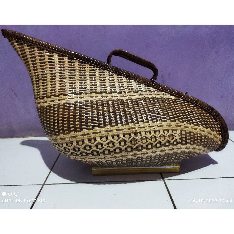 Baru Ekonomis Tas Kiso Kisa Ayam Aduan Full Rotan Penjalin