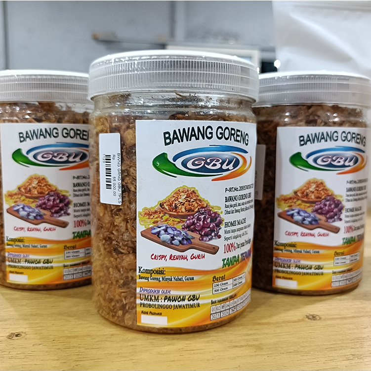 

Bawang Goreng Kaleng Pawon GBU Asli Tanpa Campuran I Renyah dan Gurih