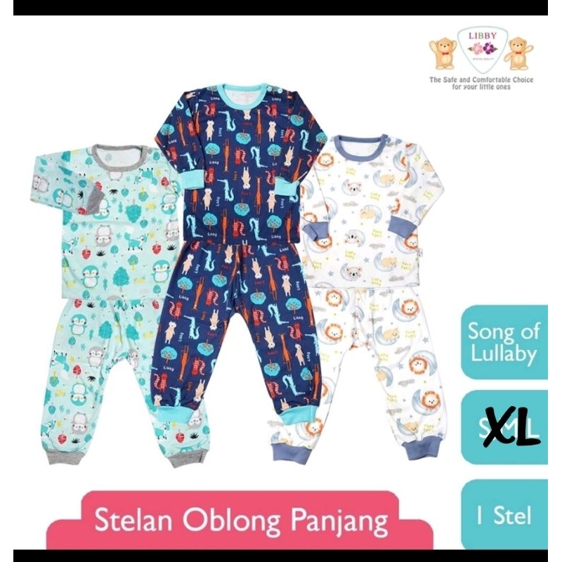 Setelan Oblong Baju+Celana Panjang LIBBY BABY XL