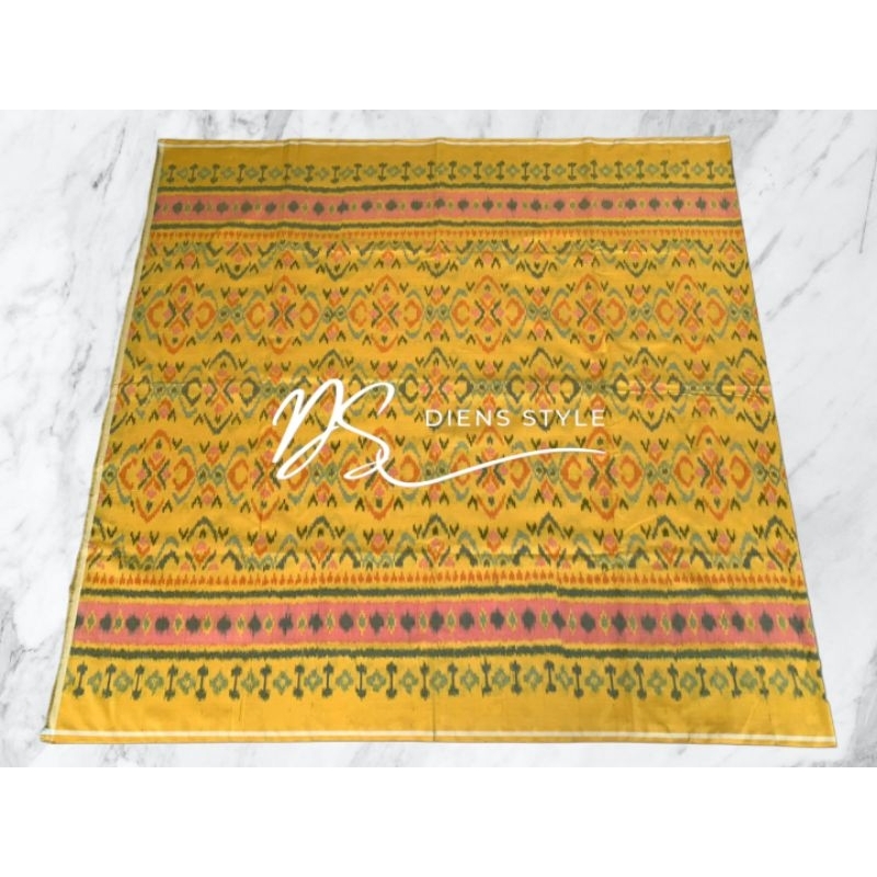Tenun Troso - Kain Endek CSM - Kuning
