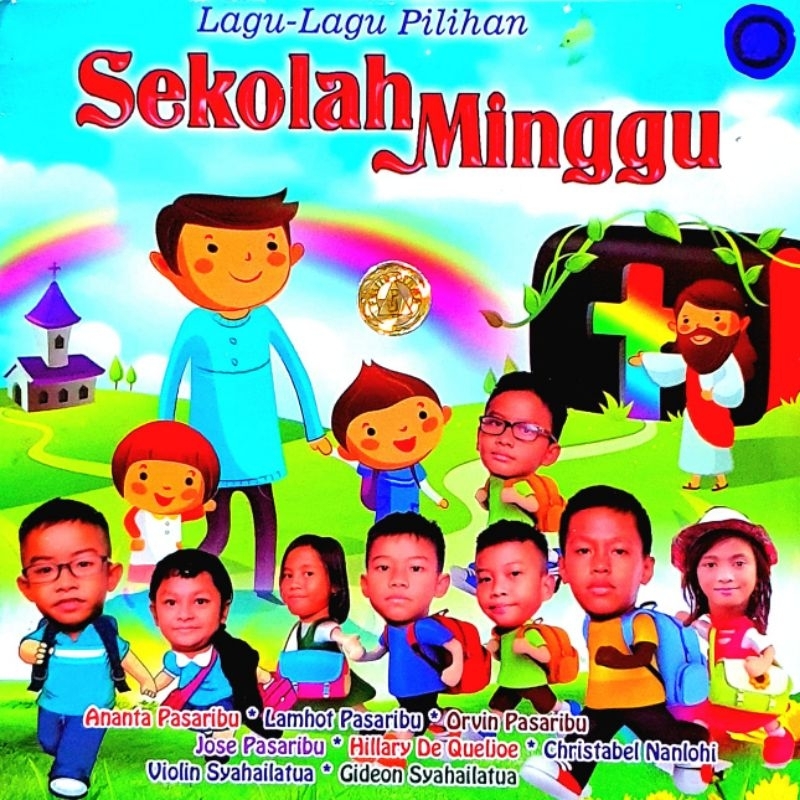 KASET VCD LAGU ROHANI ANAK SEKOLAH MINGGU-LAGU ANAK ROHANI-VCD LAGU ROHANI-KASET DVD LAGU ROHANI KRI