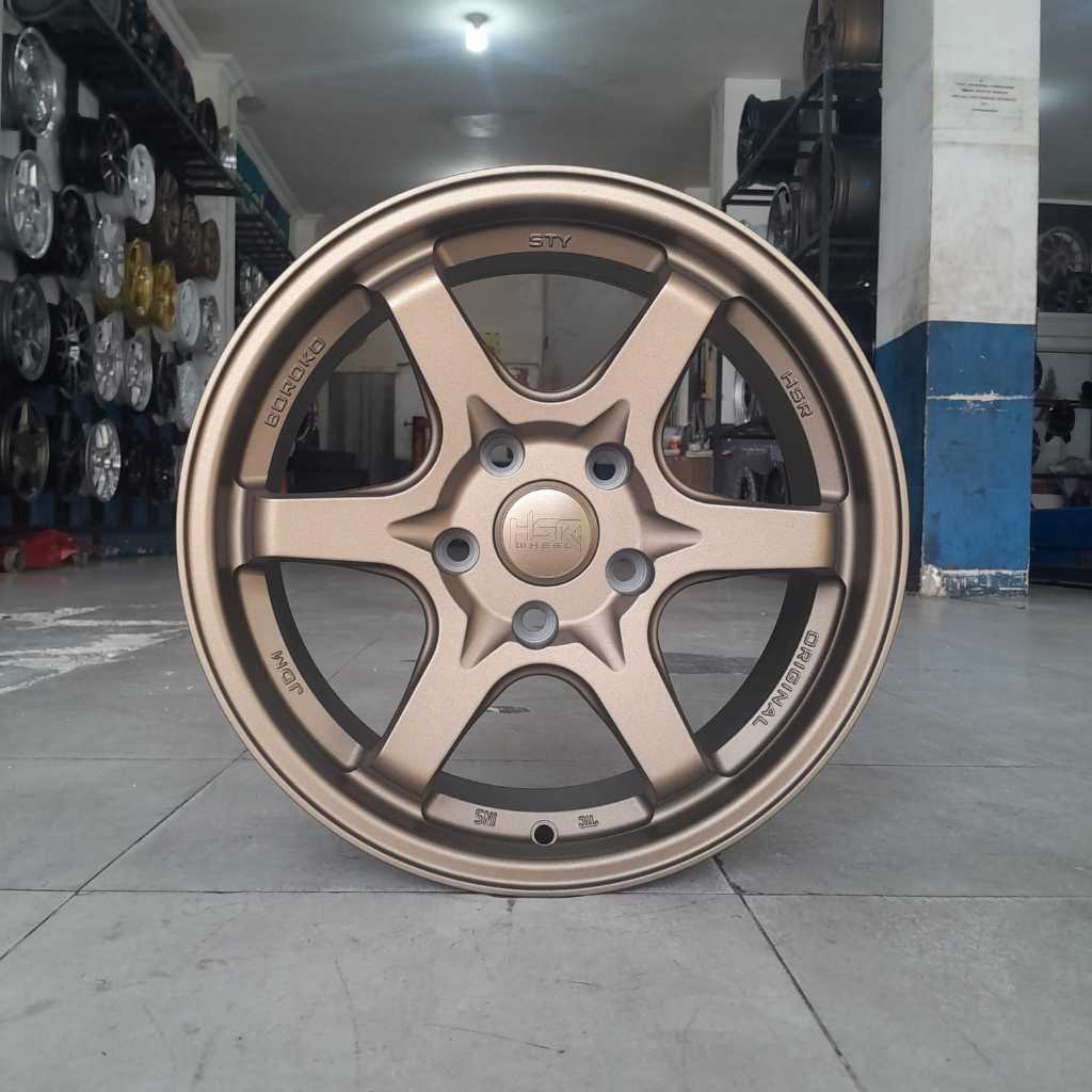 Velg mobil ring 16 model te37 baut 5 untuk Ertiga Rush Terios dll hsr Sty r16