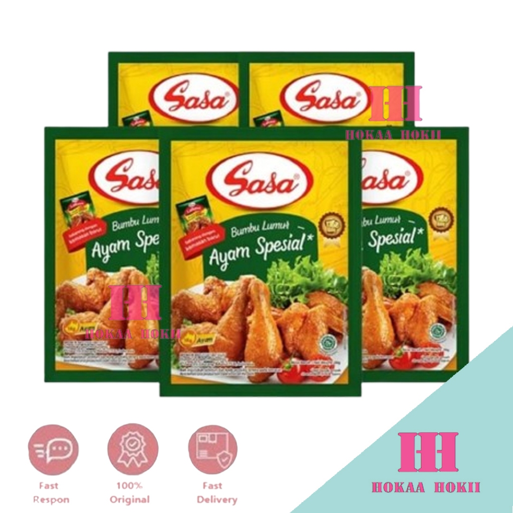 

Sasa Bumbu Lumur Ayam Spesial 26gr x 5 Sachet