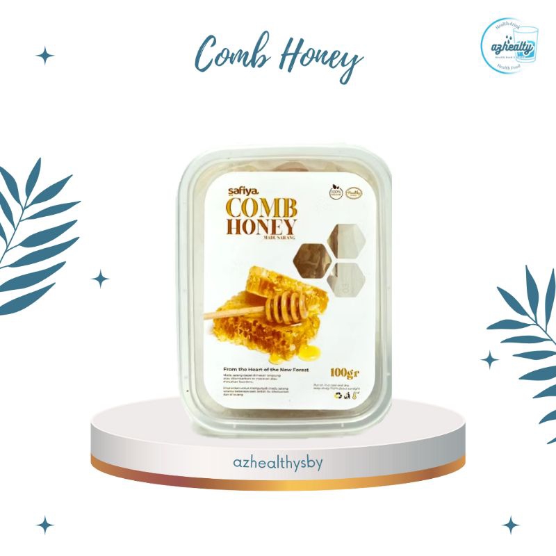 

Safiya Madu Sarang Asli 100 Gram Raw Honey Comb