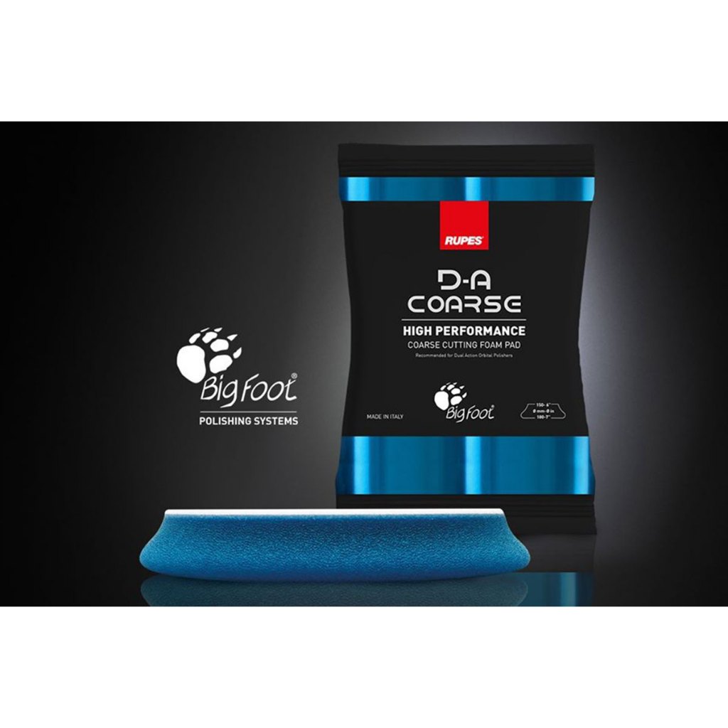 Rupes DA Coarse High Performance Pad 5 inch, Busa Poles Mobil Foam Pad Rupes