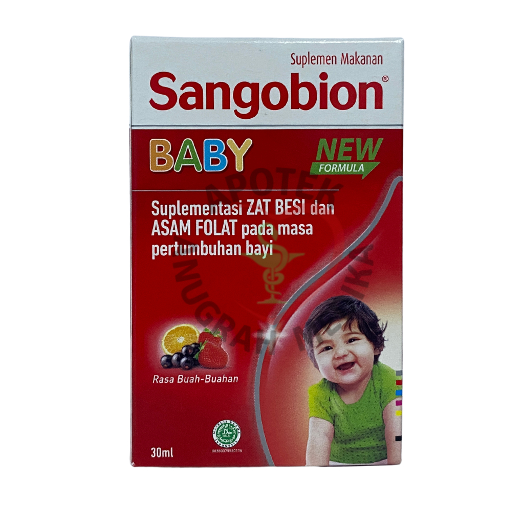 Sangobion Drop Suplemen Zat Besi Untuk Bayi 30 Ml