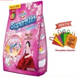 Detergen bubuk SUPERKLIN 650 Gr