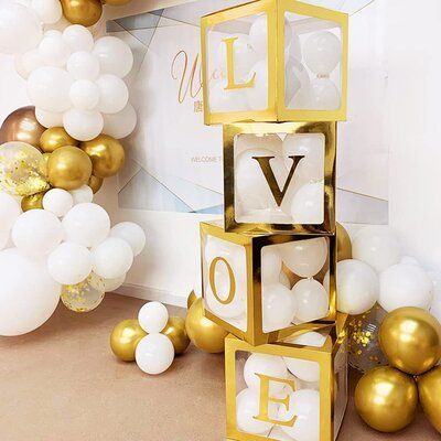 BOX BALON HURUF TRANSPARAN BLACK / BOX BALON DEKORASI TRANSPARAN / BOX BALONASIA BLACK
