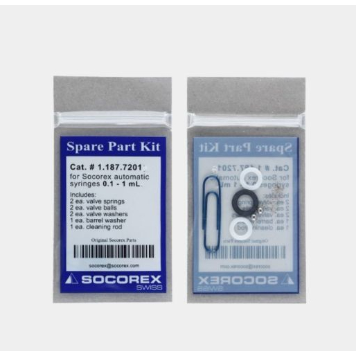 Pureblies_ Sparepart Kit Socorex 0.5Ml 1Ml Medion Original