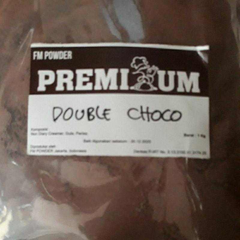 

[ COD ] Bubuk Double Choco 1 Kg - Bubuk minuman Coklat Double 1 Kg - Nyoklat Double Powder 1Kg - Choco Bubuk 1Kg - Serbuk Double Choco Bubuk Nyoklat Serbuk Capucino Cappucino