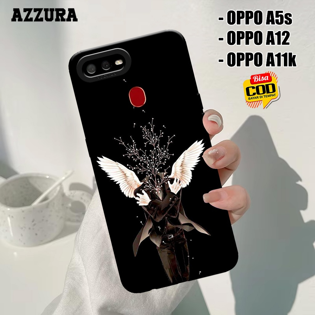 AZZURA - Case Oppo A5s / A12 / A11k - Fashion Case Aesthetic - Softcase Oppo A5s / A12 / A11k - Casi