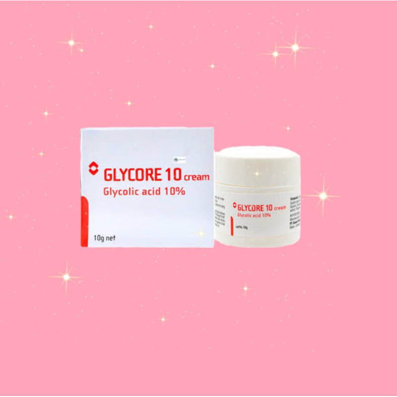 GLYCORE CREAM 8% dan GLYCORE CREAM 10% 10G