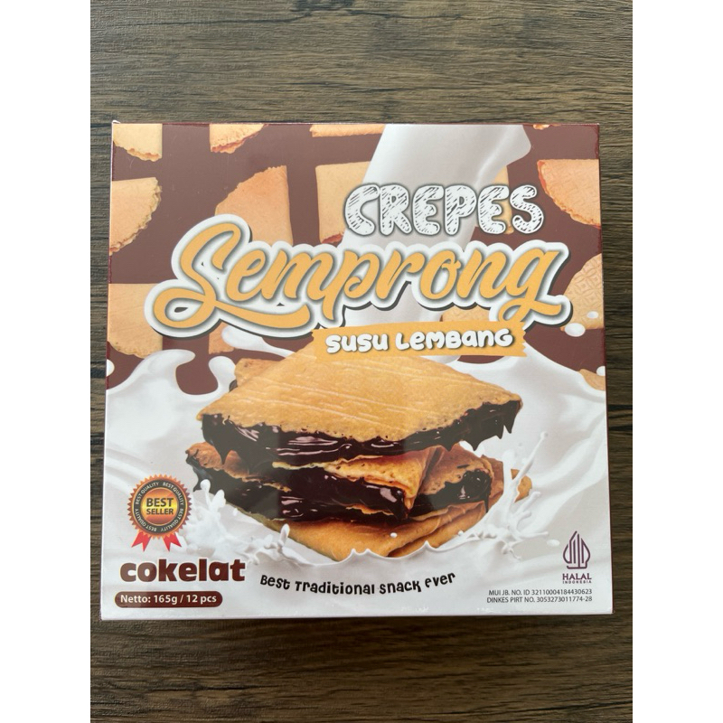

Crepes Semprong Susu Lembang // Oleh Oleh Lembang