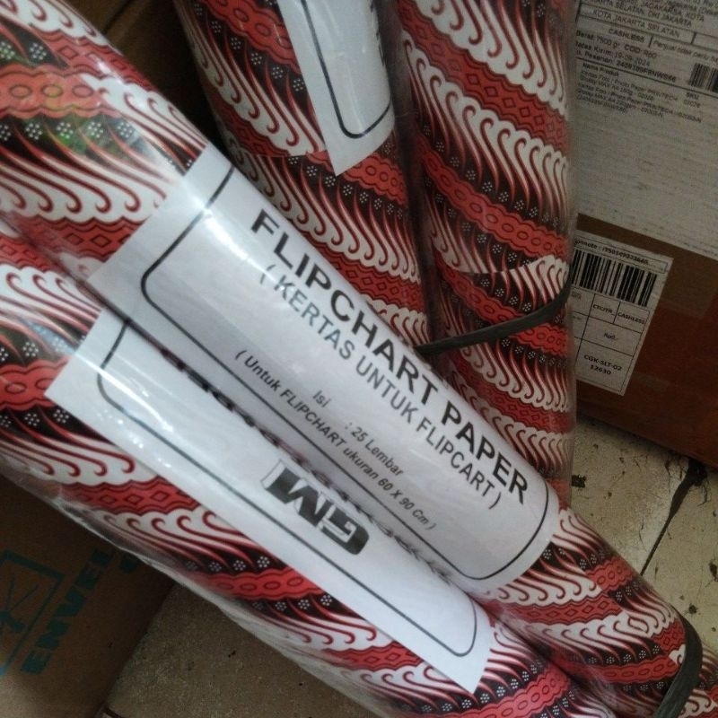 

kertas flipchart paper 60 x 90 cm 1 roll isi 25 lembar