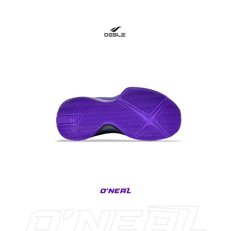 PROMO TERBARU Desle Sepatu Basket O'neal hitam ungu